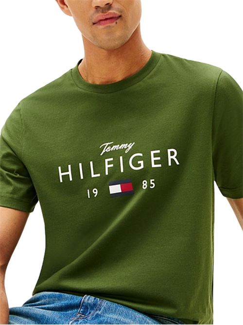 T-shirt con grafica Tommy Hilfiger | MW0MW41455L01